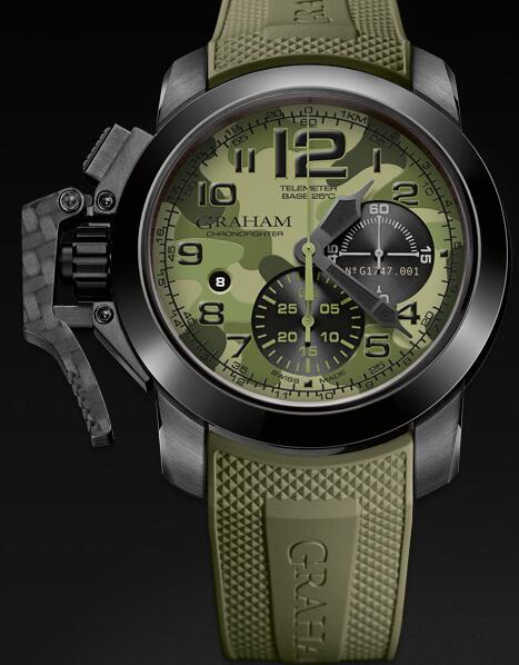 Graham Chronofighter Black Arrow 2CCAU.G02A Replica Watch